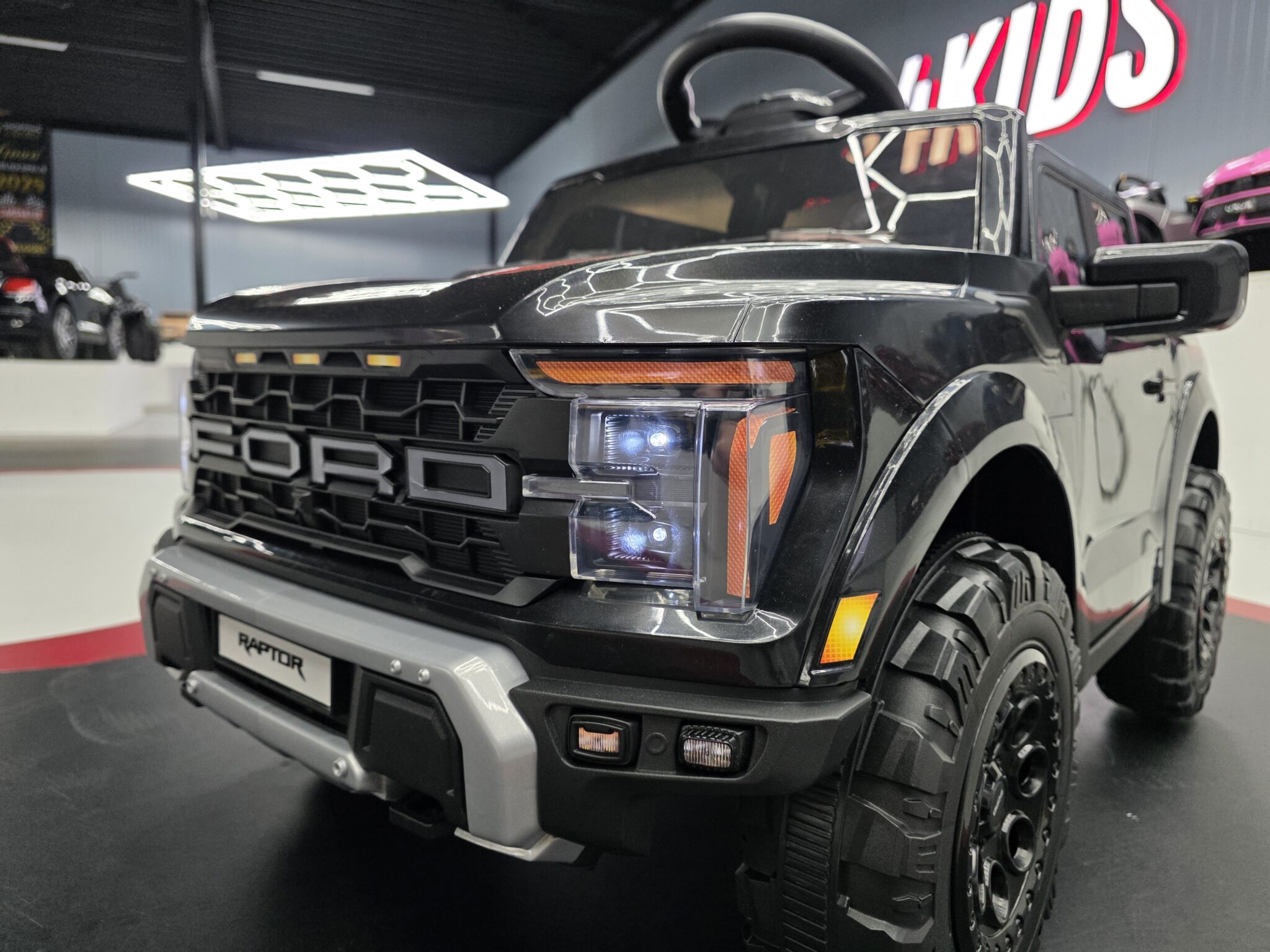 Ford Raptor 1 seater 12 volt black children’s car