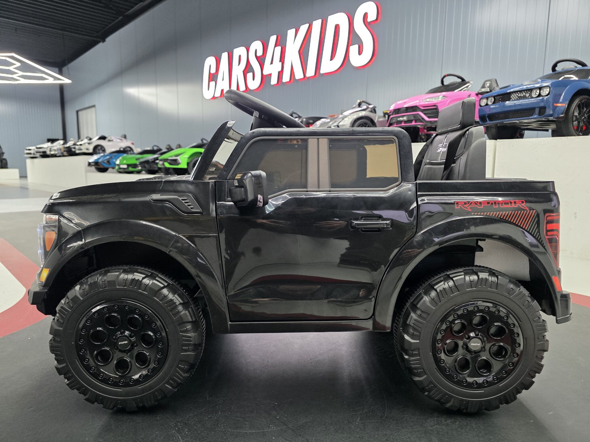Ford Raptor 1 seater 12 volt black children’s car