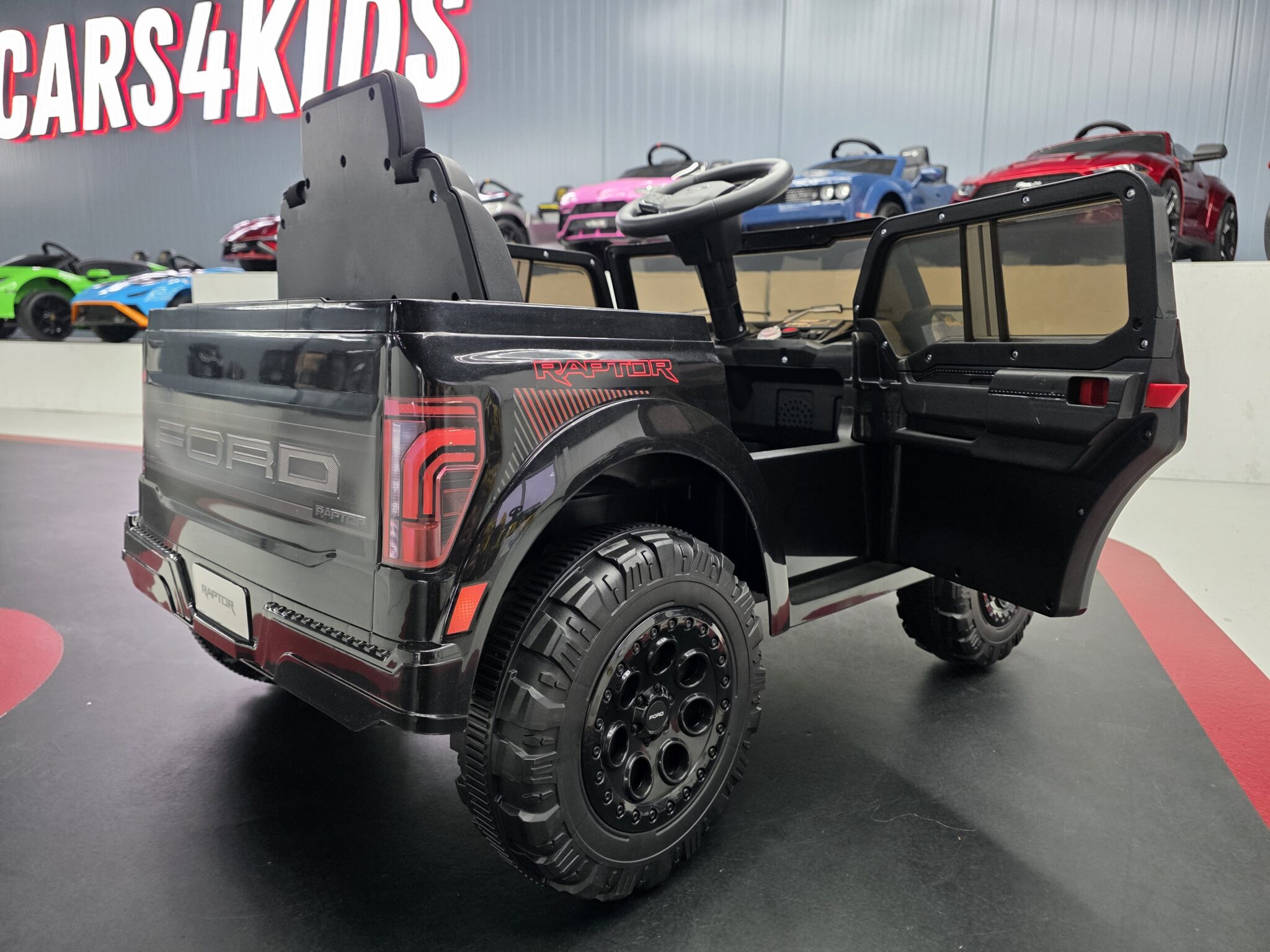 Ford Raptor 1 seater 12 volt black children’s car