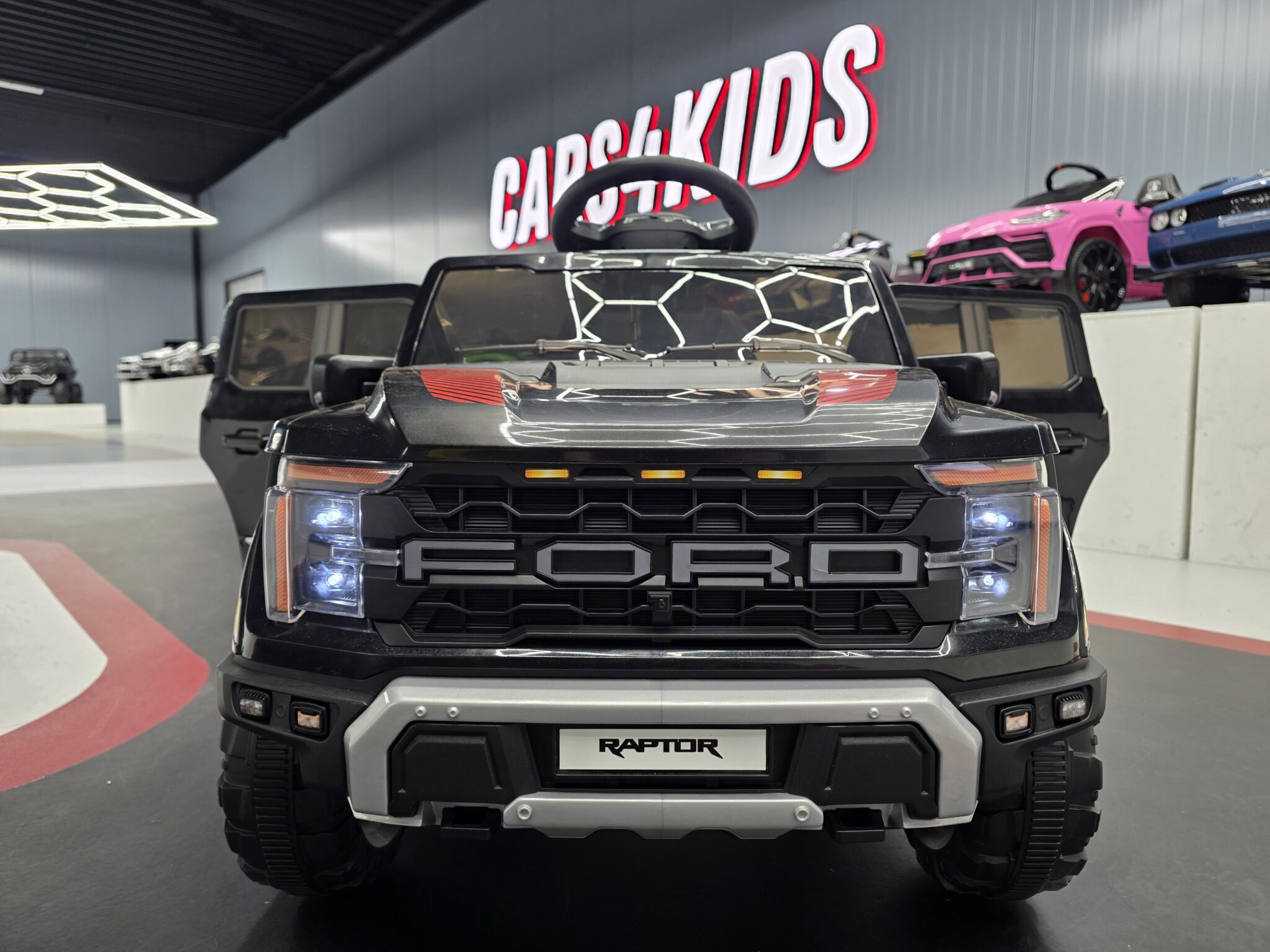 Ford Raptor 1 seater 12 volt black children’s car
