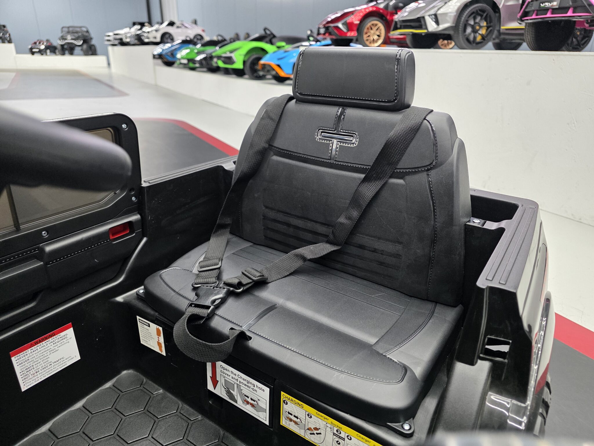 Ford Raptor 1 seater 12 volt black children’s car